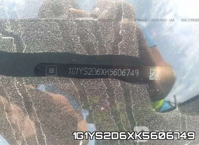 1G1YS2D6XK5606749 фото 10