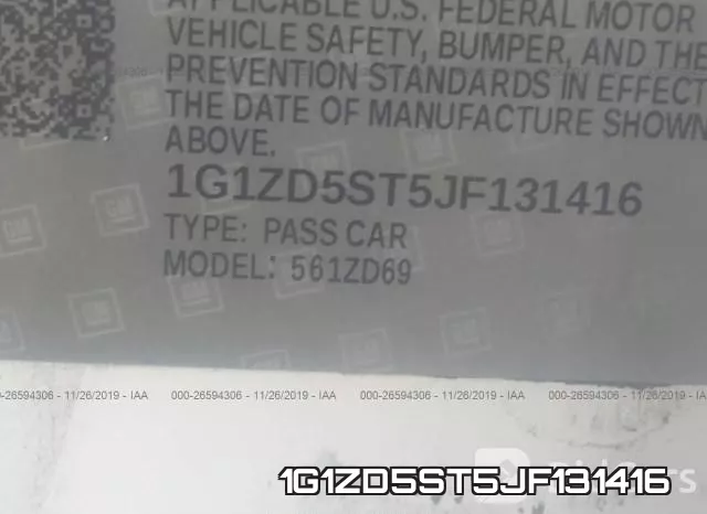 1G1ZD5ST5JF131416 фото 10