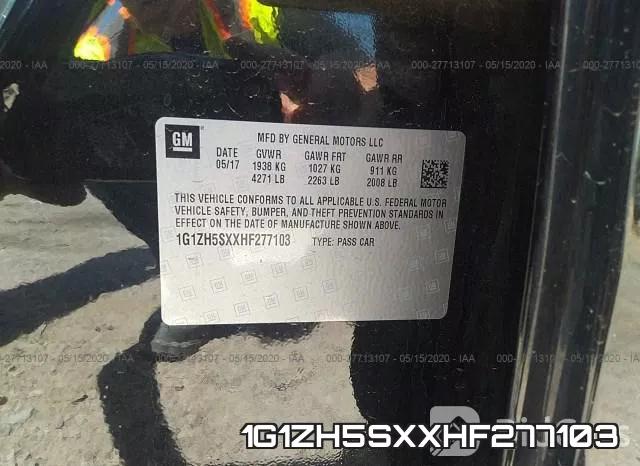 1G1ZH5SXXHF277103 фото 10