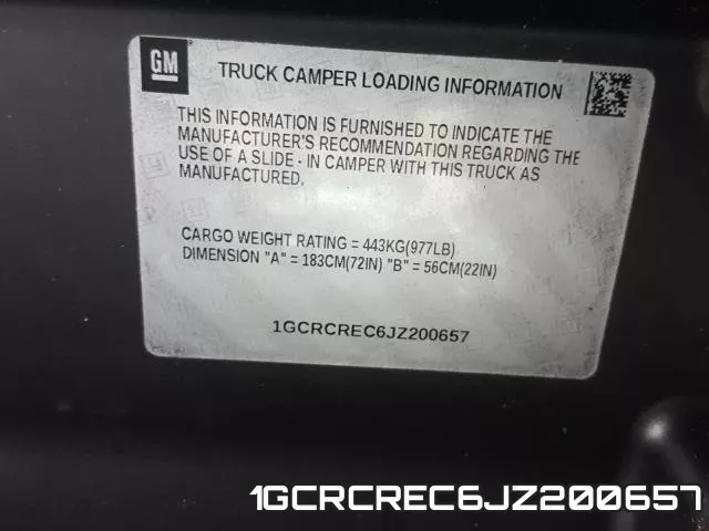 1GCRCREC6JZ200657 фото 2