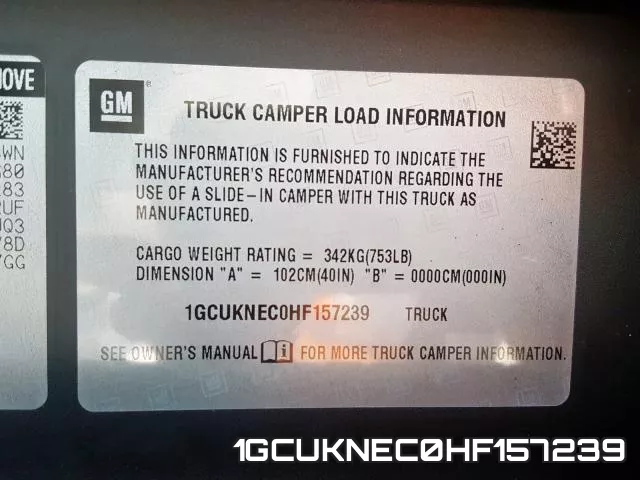 1GCUKNEC0HF157239 фото 2