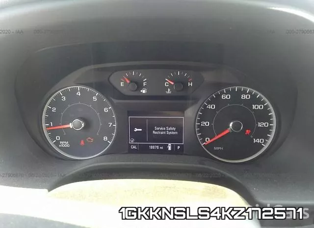 1GKKNSLS4KZ172571 фото 8