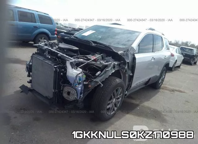 1GKKNULS0KZ170988 фото 3