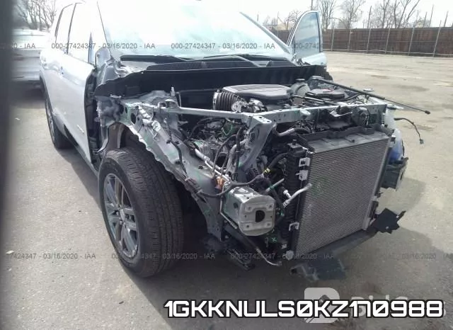 1GKKNULS0KZ170988 фото 7