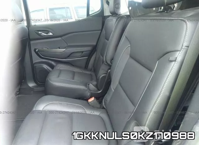 1GKKNULS0KZ170988 фото 9