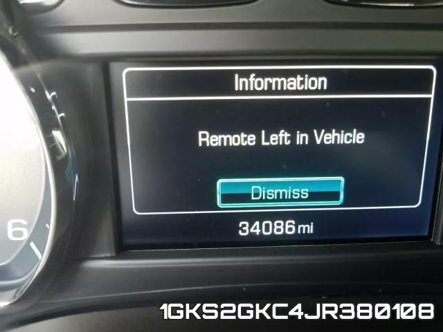 1GKS2GKC4JR380108 фото 9