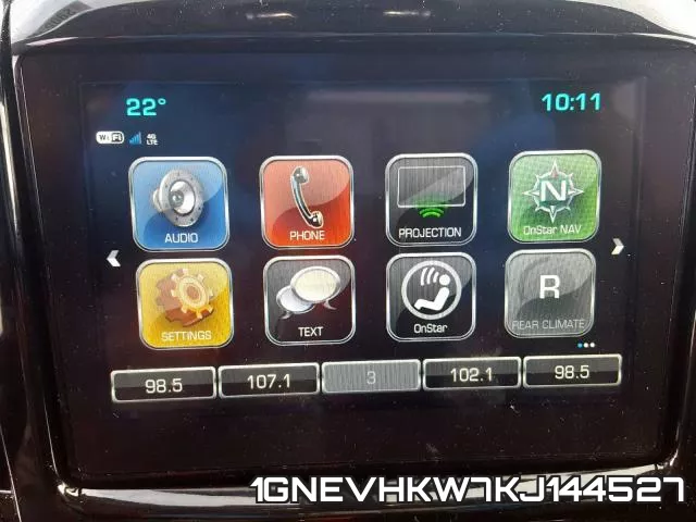 1GNEVHKW7KJ144527 фото 10