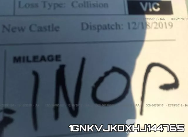 1GNKVJKDXHJ144765 фото 8