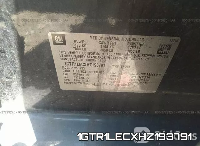 1GTR1LECXHZ193791 фото 10