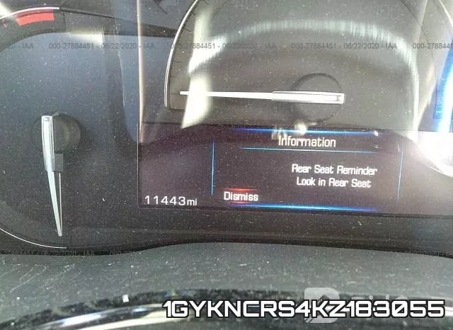 1GYKNCRS4KZ183055 фото 8