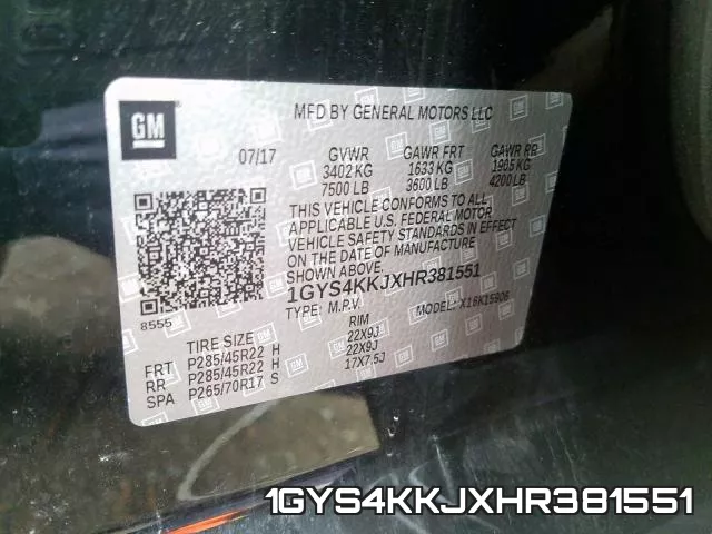 1GYS4KKJXHR381551 фото 2