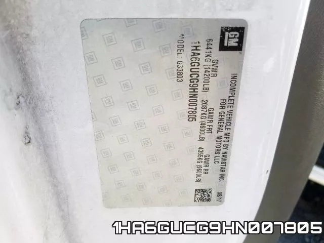 1HA6GUCG9HN007805 фото 2
