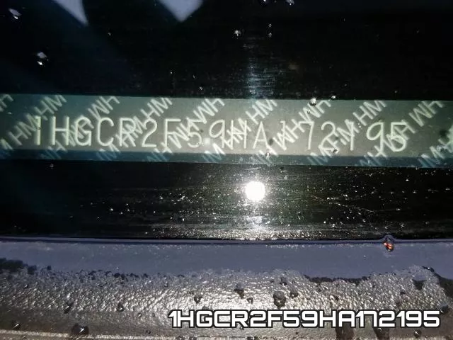 1HGCR2F59HA172195 фото 2