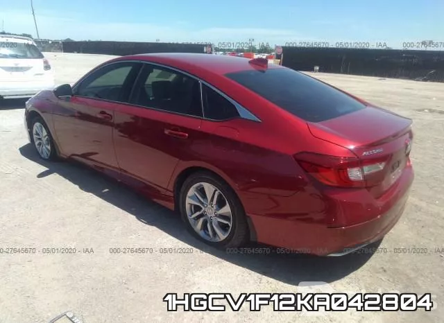 1HGCV1F12KA042804 фото 4