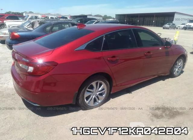 1HGCV1F12KA042804 фото 5