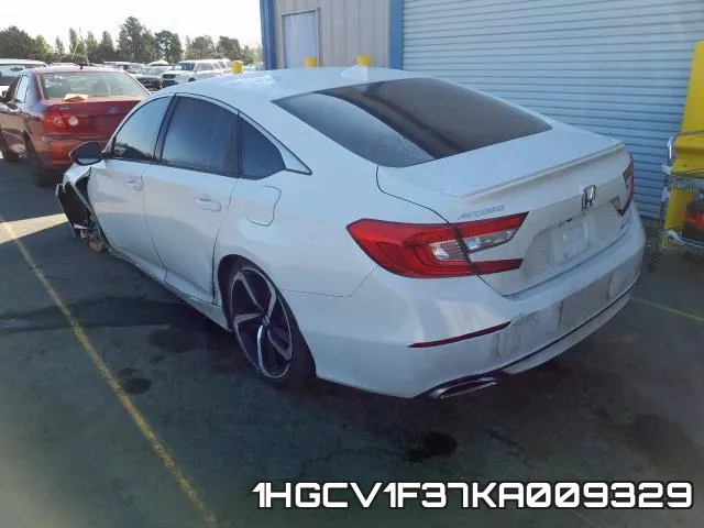 1HGCV1F37KA009329 фото 4