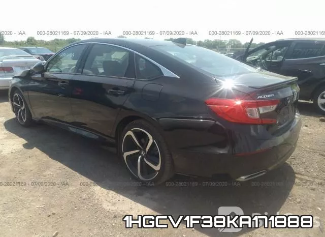 1HGCV1F38KA171888 фото 4