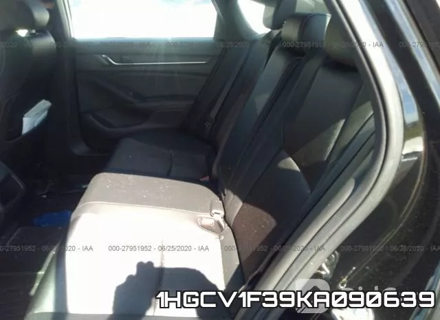 1HGCV1F39KA090639 фото 9