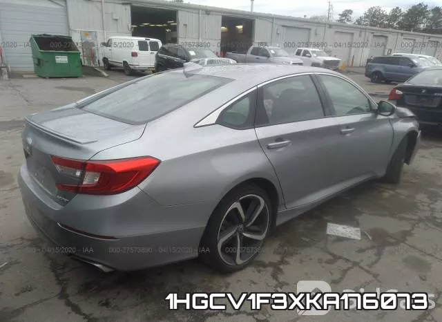 1HGCV1F3XKA176073 фото 5