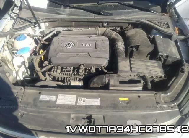 1VWDT7A34HC078542 фото 2