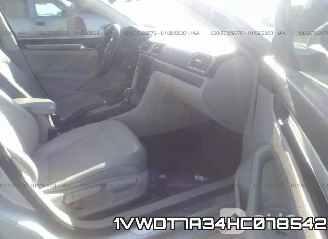 1VWDT7A34HC078542 фото 6