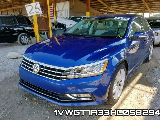 1VWGT7A33HC058294 фото 3