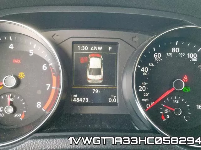 1VWGT7A33HC058294 фото 9