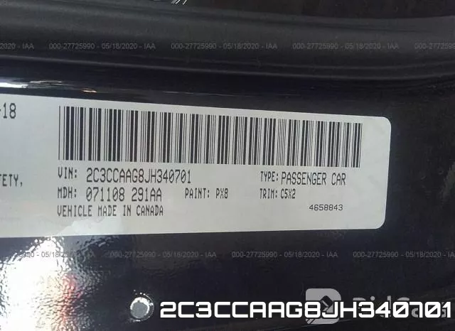 2C3CCAAG8JH340701 фото 10