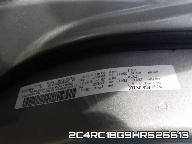 2C4RC1BG9HR526613 фото 2