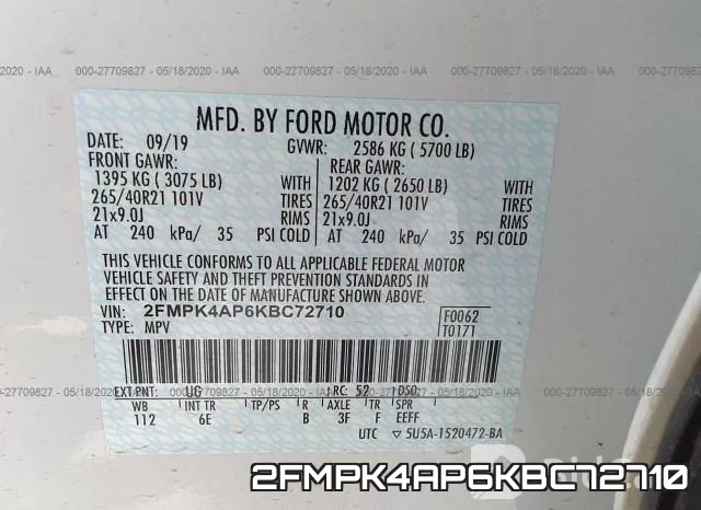 2FMPK4AP6KBC72710 фото 10