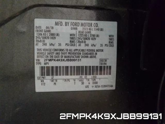2FMPK4K9XJBB99131 фото 2