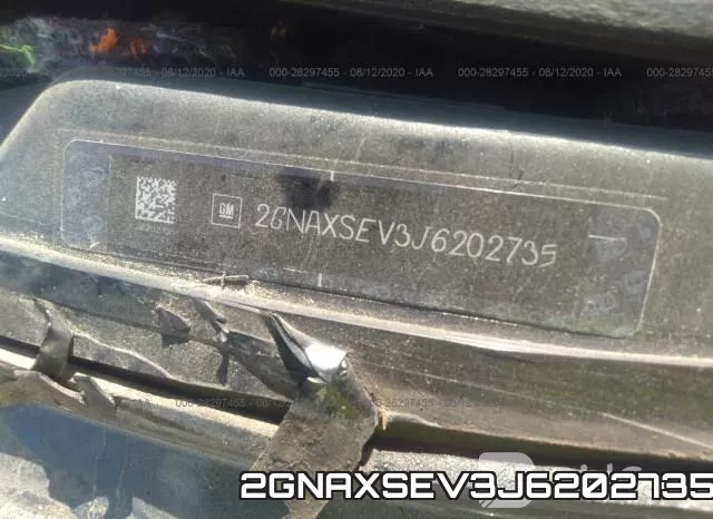 2GNAXSEV3J6202735 фото 10