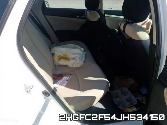 2HGFC2F54JH534150 фото 7