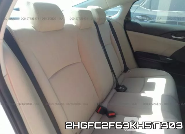 2HGFC2F63KH517303 фото 9