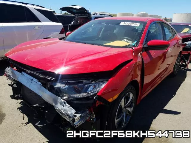 2HGFC2F68KH544738 фото 3