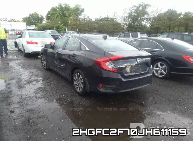 2HGFC2F70JH611159 фото 4