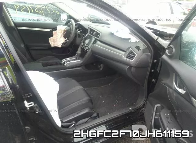 2HGFC2F70JH611159 фото 6