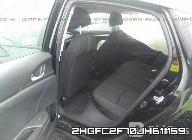 2HGFC2F70JH611159 фото 9