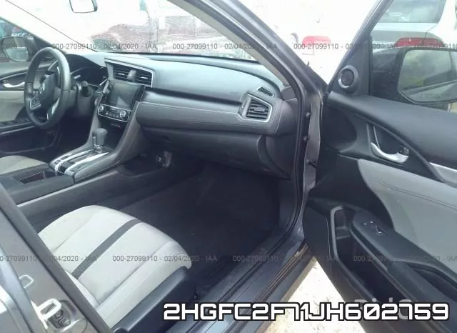 2HGFC2F71JH602759 фото 6