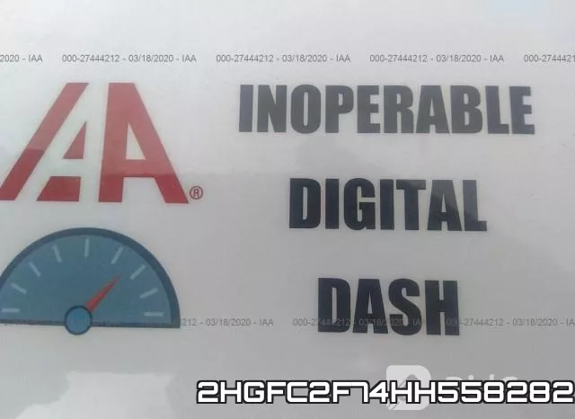2HGFC2F74HH558282 фото 8