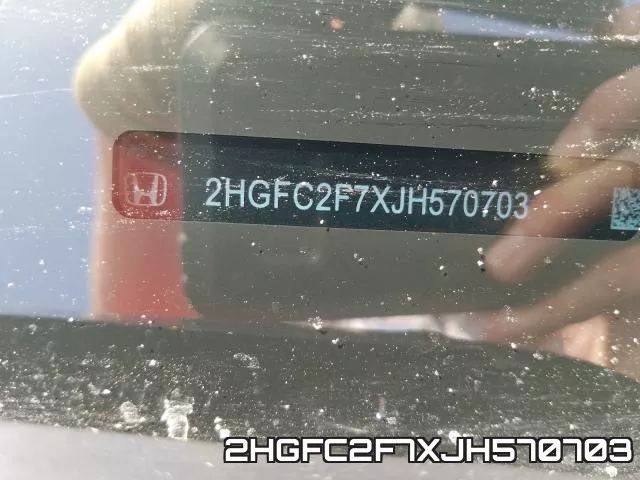 2HGFC2F7XJH570703 фото 2
