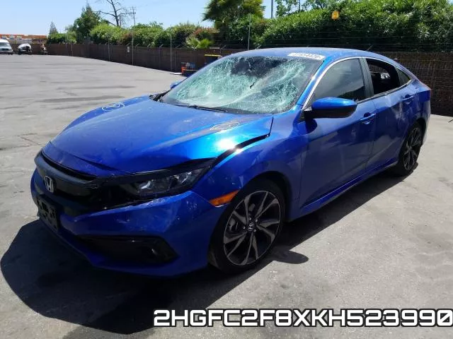 2HGFC2F8XKH523990 фото 3