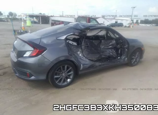 2HGFC3B3XKH350083 фото 5