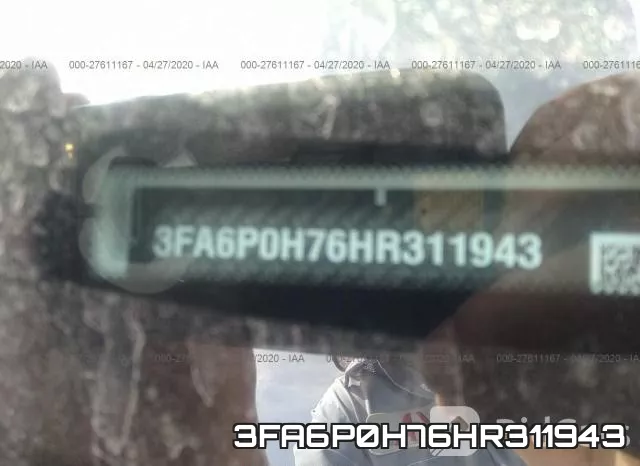 3FA6P0H76HR311943 фото 10