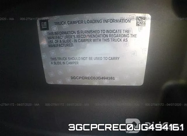 3GCPCREC0JG494161 фото 10