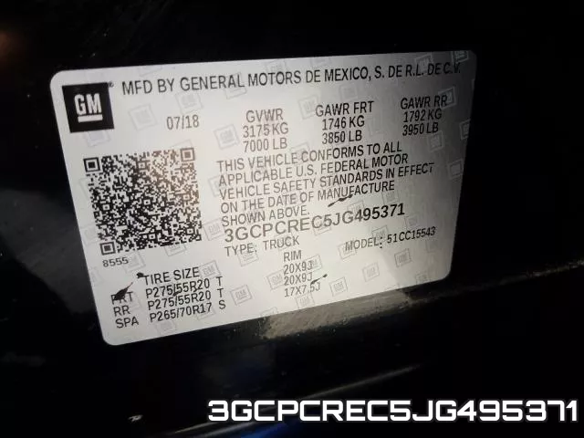 3GCPCREC5JG495371 фото 2