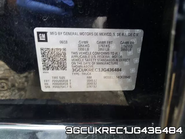 3GCUKREC1JG436484 фото 2
