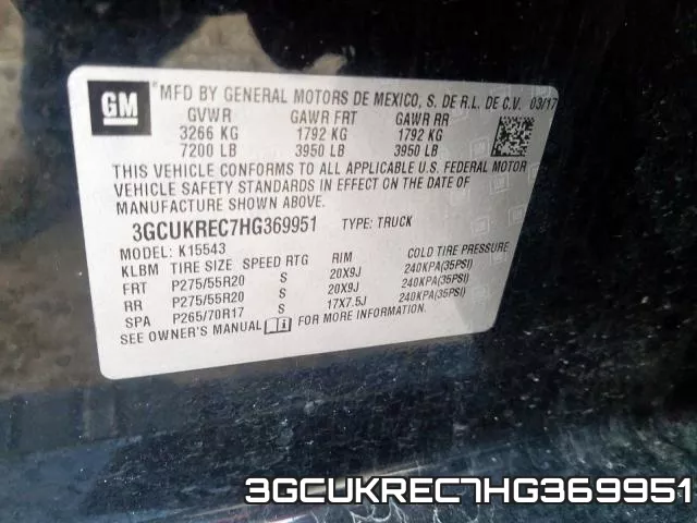 3GCUKREC7HG369951 фото 2