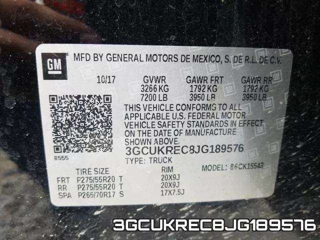 3GCUKREC8JG189576 фото 2