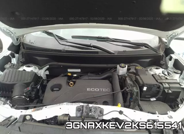 3GNAXKEV2KS615541 фото 2